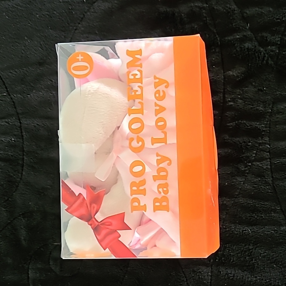 Pink Baby Girl Lovey. NEW